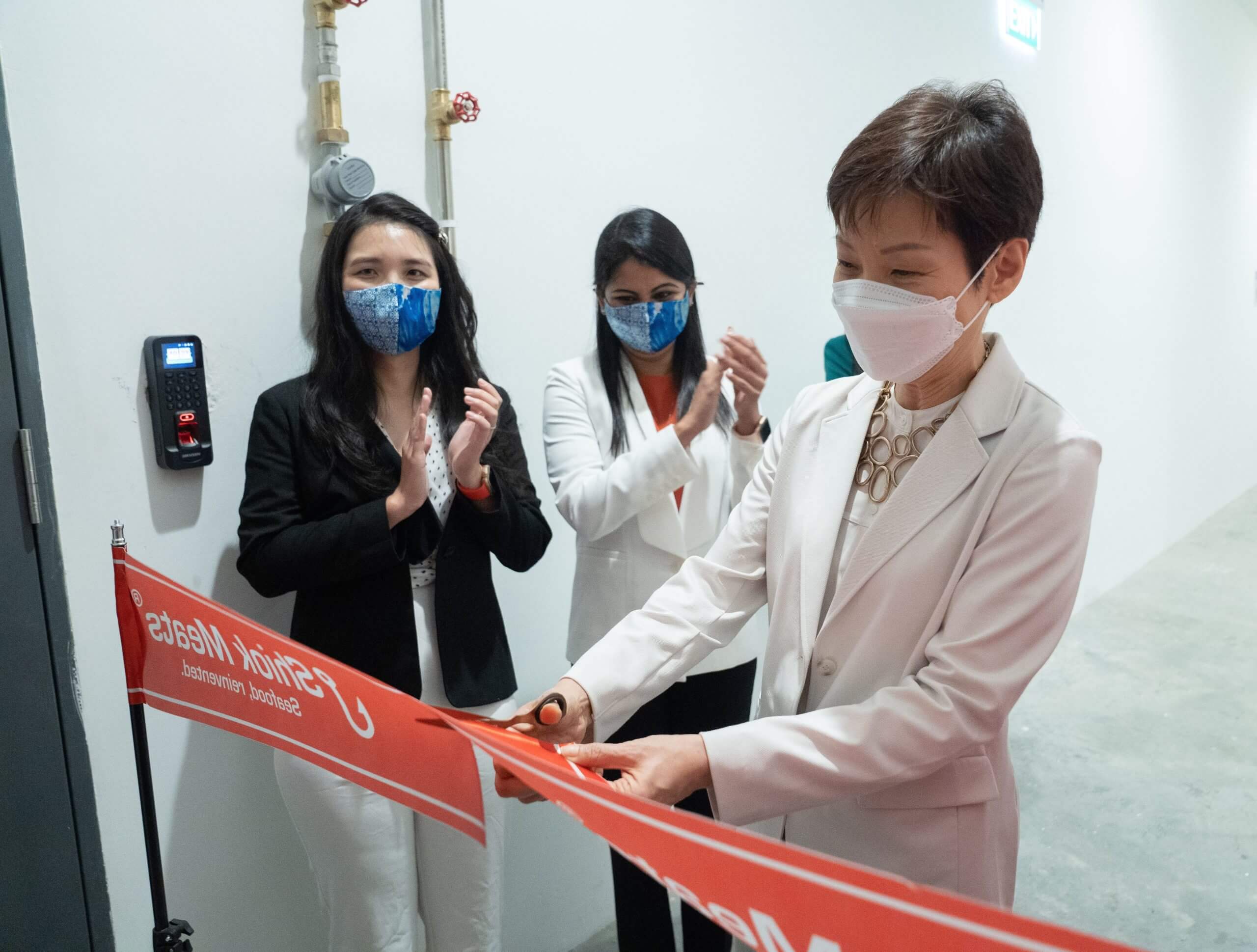 Official inauguration of the Shio Meats mini plant by Ms Grace Fu min scaled